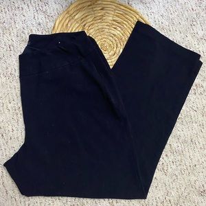 Black casual pant pull on no zip Sz 14